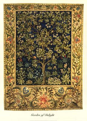 William Morris Prints Garden of Delight oil painting picture